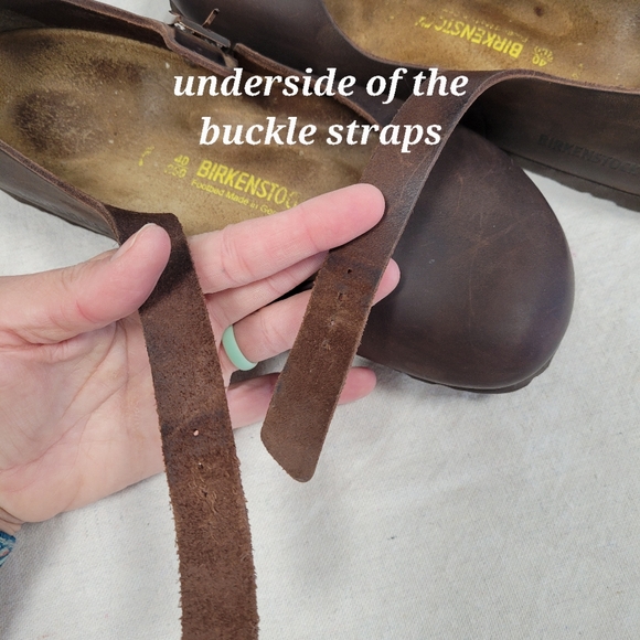 Birkenstock Mantova Mary Jane oiled leather Habana 40 narrow 9-9.5 - Picture 3 of 13